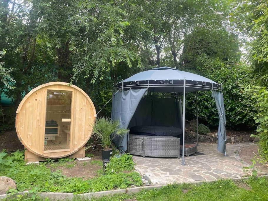 Ferien-Villa Direkt Am Rhein Sauna/Whirlpool Gotterswickerhamm Eksteriør bilde